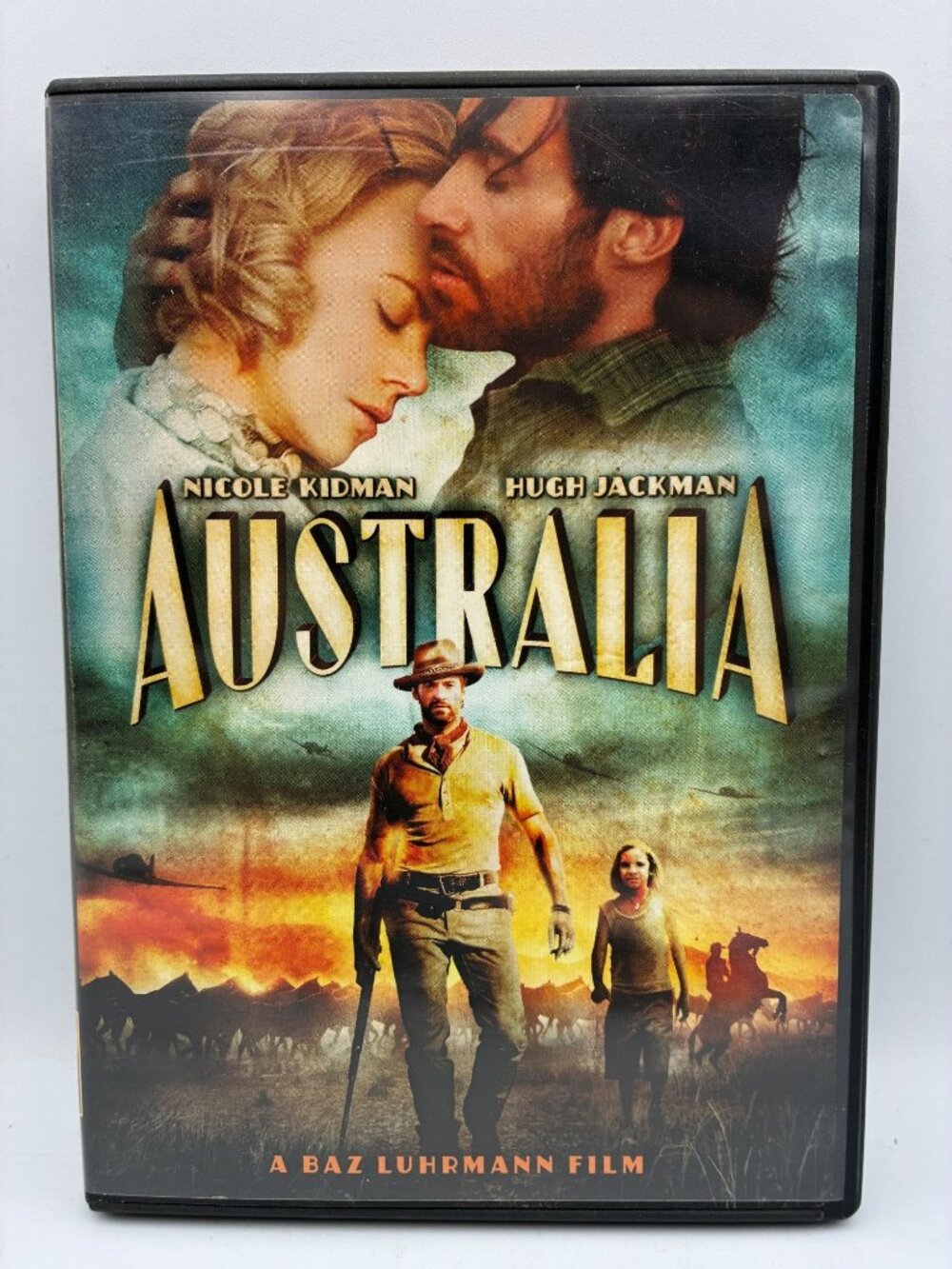 Australia Nicole Kidman Hugh Jackman 2008 Baz Luhrmann 20th Century Fox DVD PG13